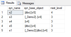 كورس SQL - شرح وانشاء SQL Synonms